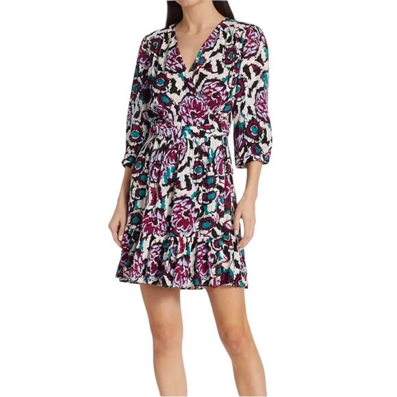 *NWOT ba&sh Giulia Floral Minidress - Sz Large - Picture 1 of 12